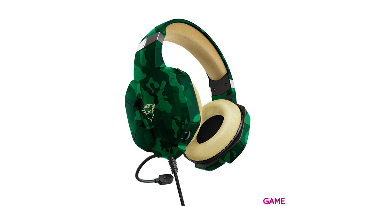 Trust - GXT323C CARUS -JUNGLE CAMO- Auriculares Gaming-4