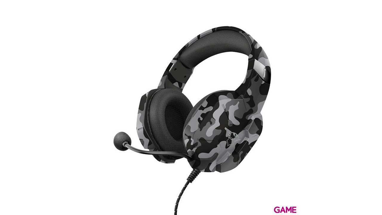 Trust - GXT323K CARUS -BLACK CAMO- Auriculares Gaming-1