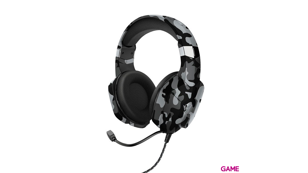 Trust - GXT323K CARUS -BLACK CAMO- Auriculares Gaming-2