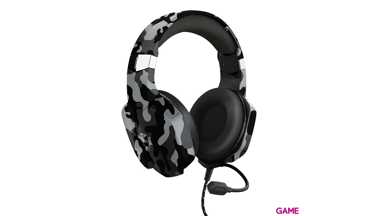 Trust - GXT323K CARUS -BLACK CAMO- Auriculares Gaming-3