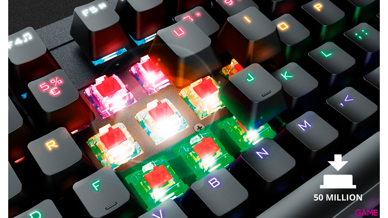 Trust - GXT 863 Mazz Mechanical - Teclado Gaming-1