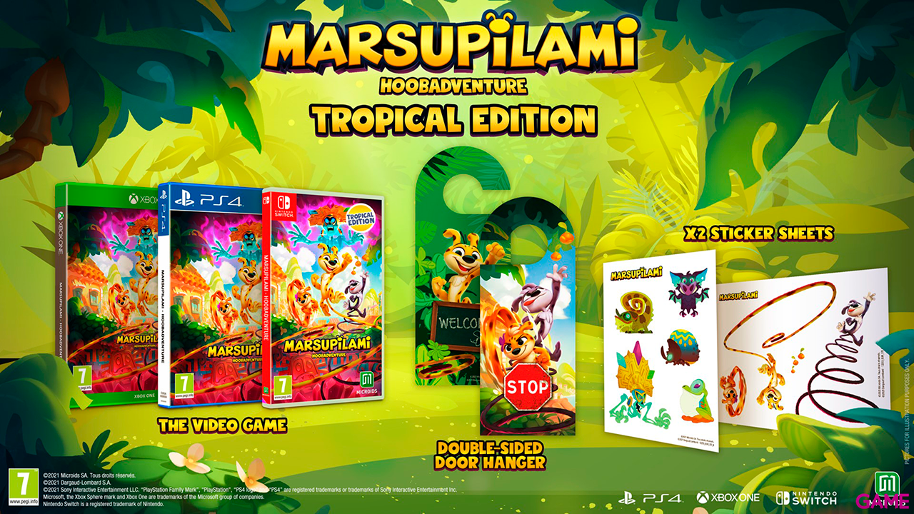 Marsupilami Hoobadventure - Tropical Edition-0