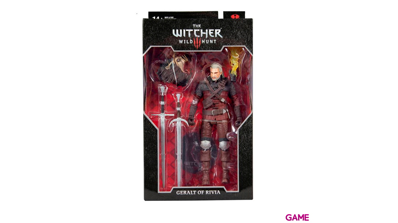 Figura Action The Witcher 3: Geralt de Rivia 18cm-1