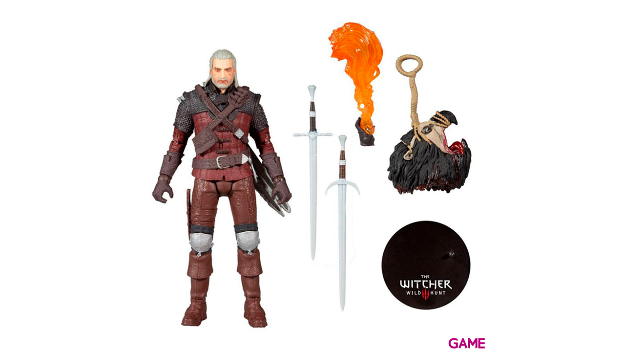 Figura Action The Witcher 3: Geralt de Rivia 18cm-7