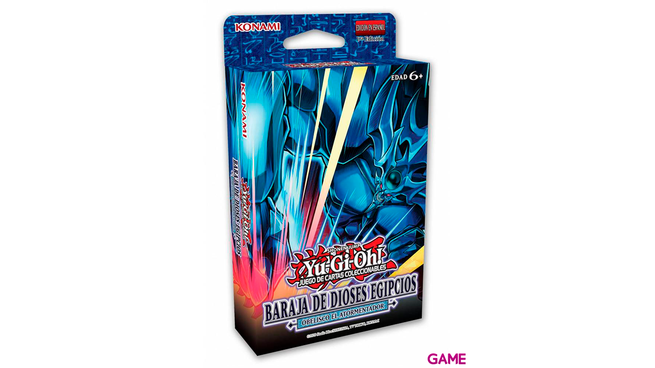 Deck YuGiOh! Baraja de Dioses Egipcios: Obelisco el Atormentador-0