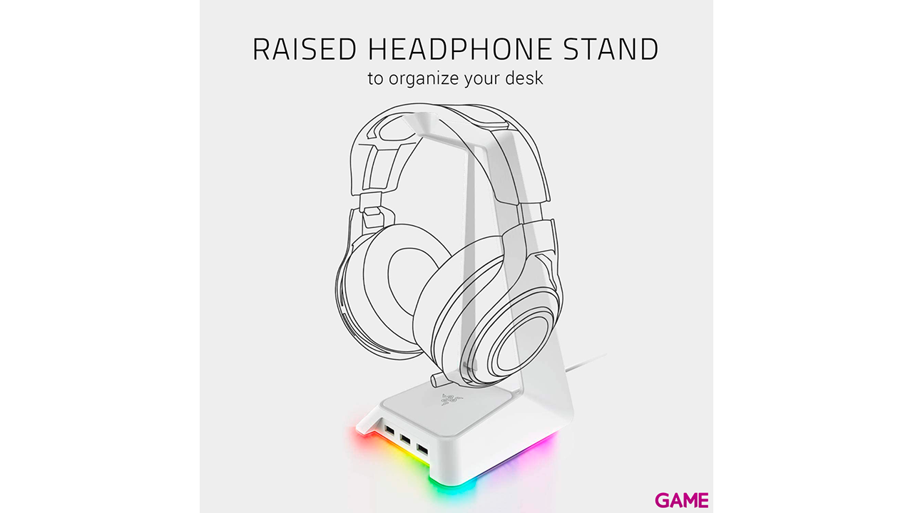 Razer  Chroma Mercury - Soporte Auriculares Gaming-1