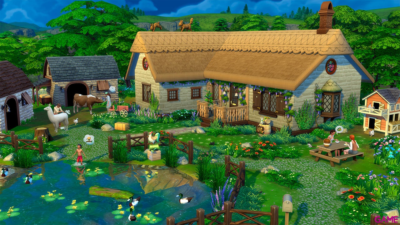 Los Sims 4 vida en el pueblo: Pack de expansion-1