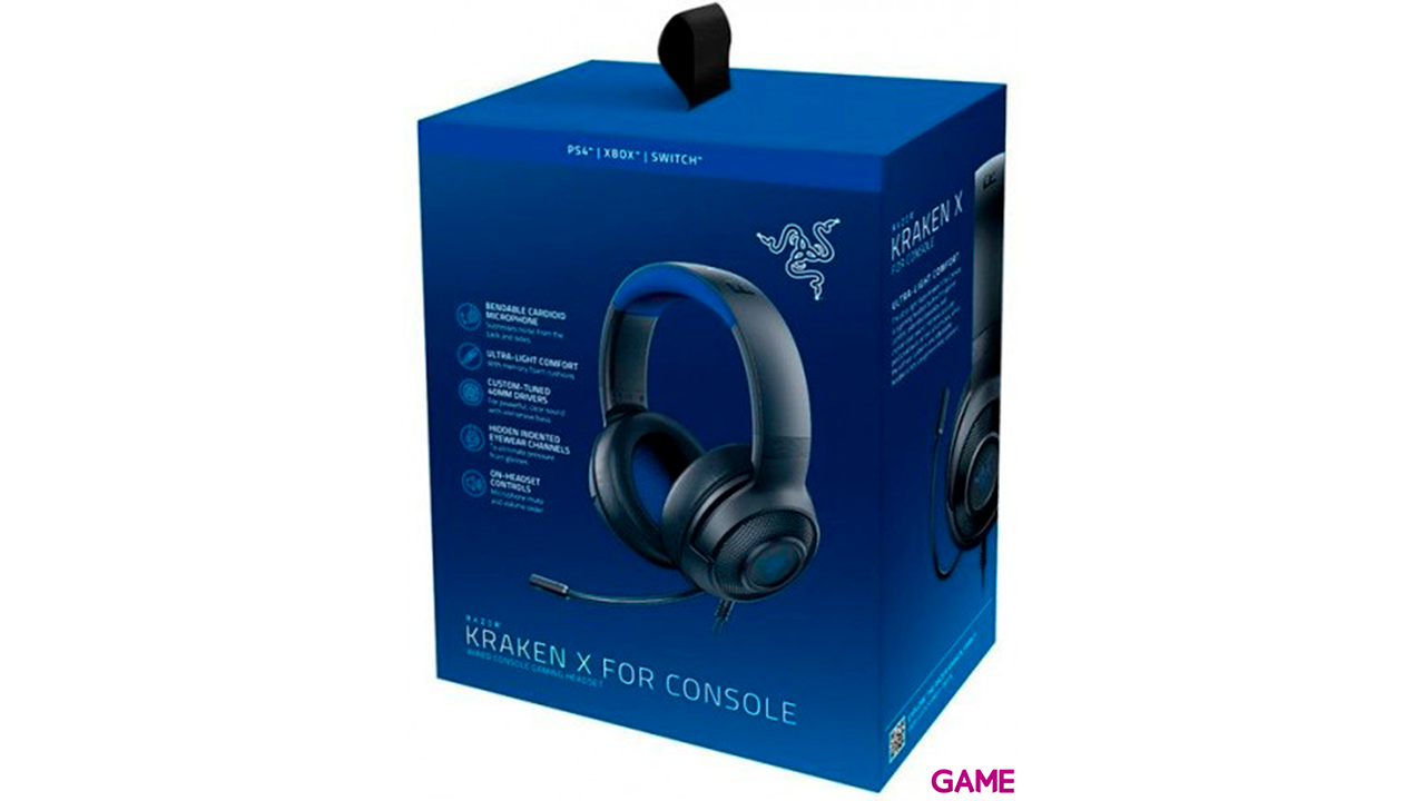 Razer Kraken X Console Negro Azul - Auriculares-2