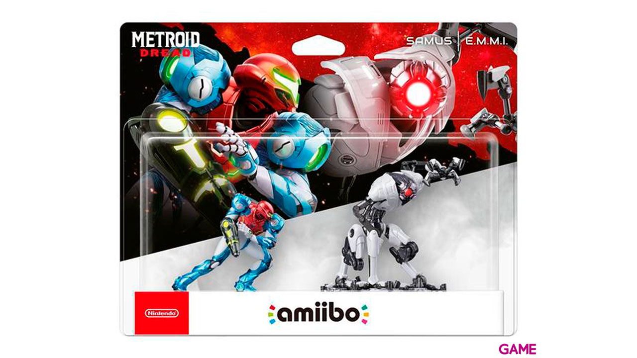 Pack amiibo Metroid Dread - Samus y E.M.M.I.