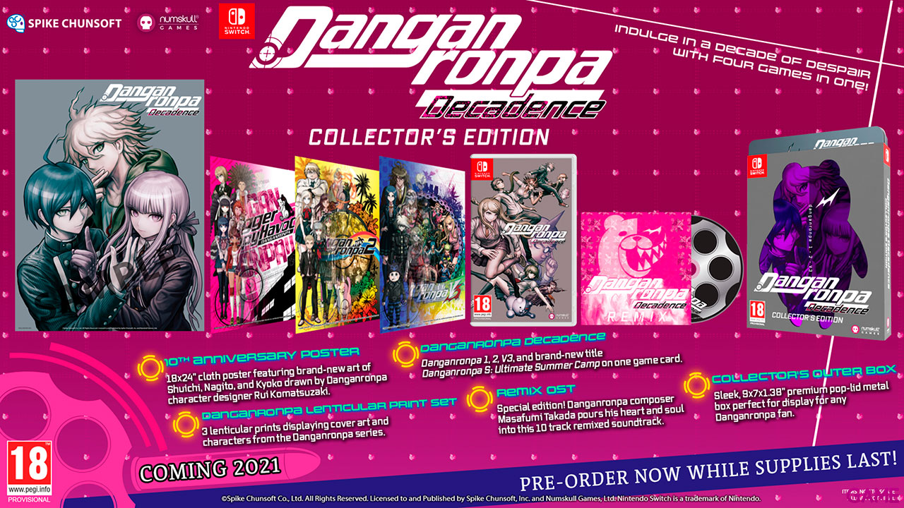Danganronpa Decadence Collector’s Edition