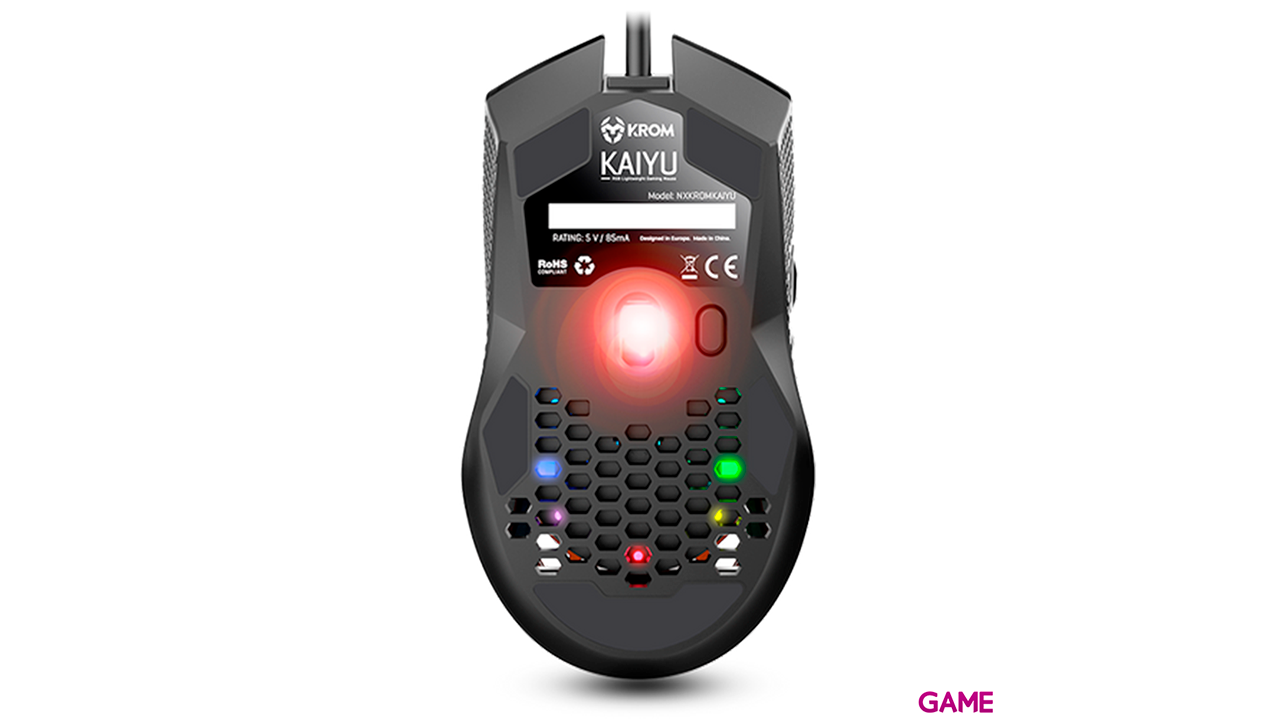 Krom KAIYU - RGB Lightweight 12000DPI - Ratón Gaming-3