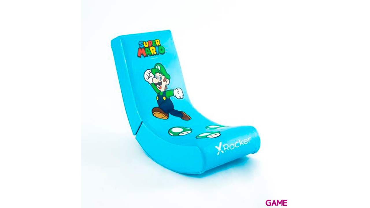 Silla X Rocker - Super Mario ALL-STAR Collection - Luigi-1