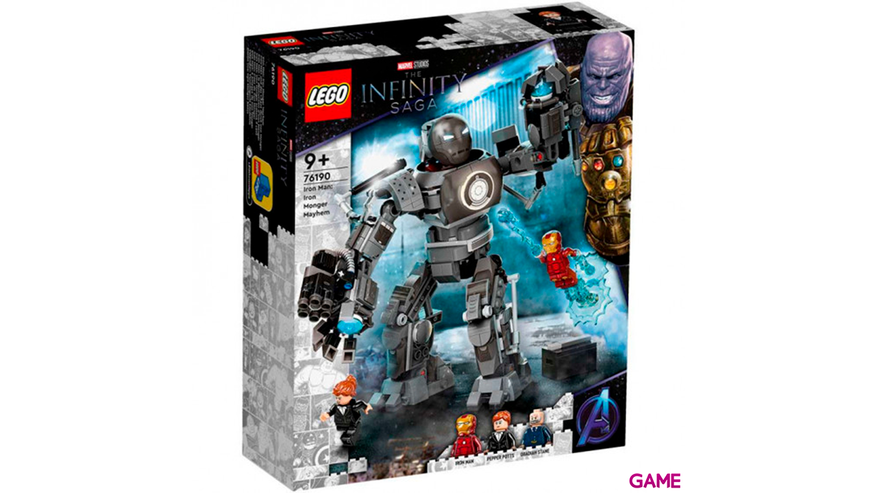 LEGO Marvel: Caos de Iron Monger 76190-2