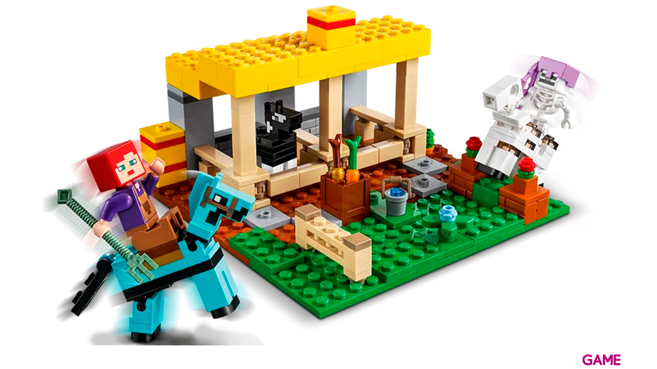 LEGO Minecraft: El Establo de los Caballos-1