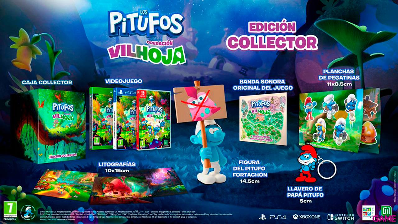 Los Pitufos Operación Vilhoja Edición Collector-0