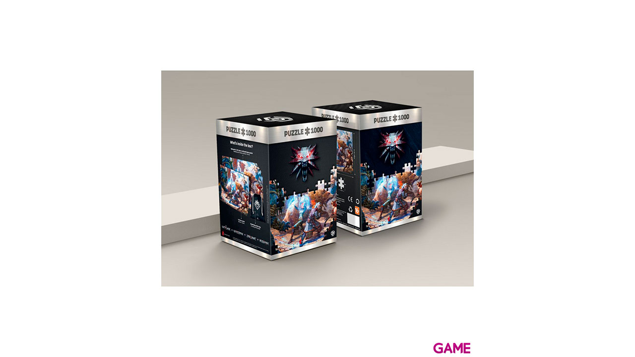 Puzzle The Witcher: Geralt & Triss 1.000 piezas-1