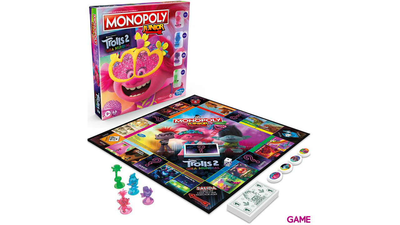 Monopoly Junior: Trolls World Tour-2