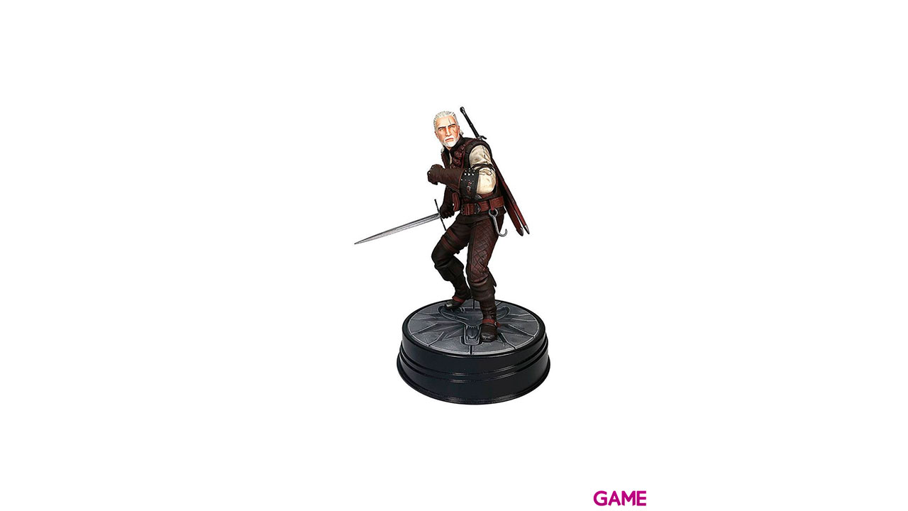 Estatua The Witcher 3: Geralt con Armadura Mantícora 20cm-0