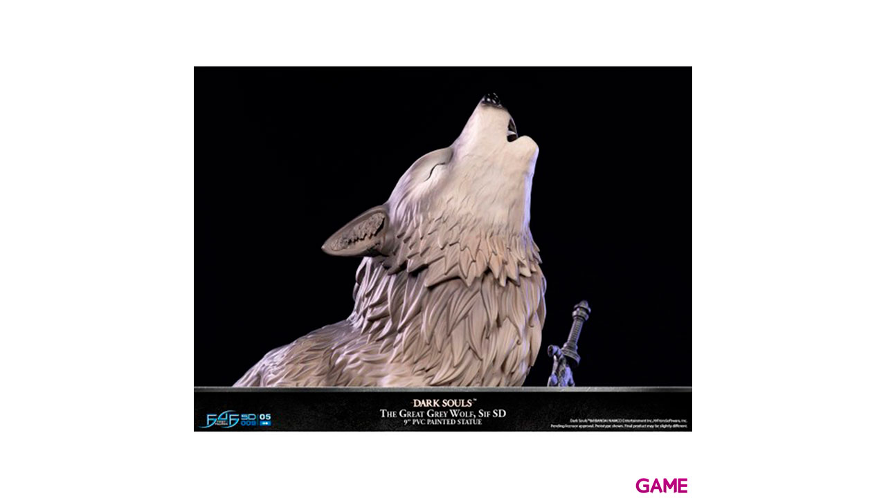 Estatua Dark Souls: The Great Grey Wolf Sif 22cm-2