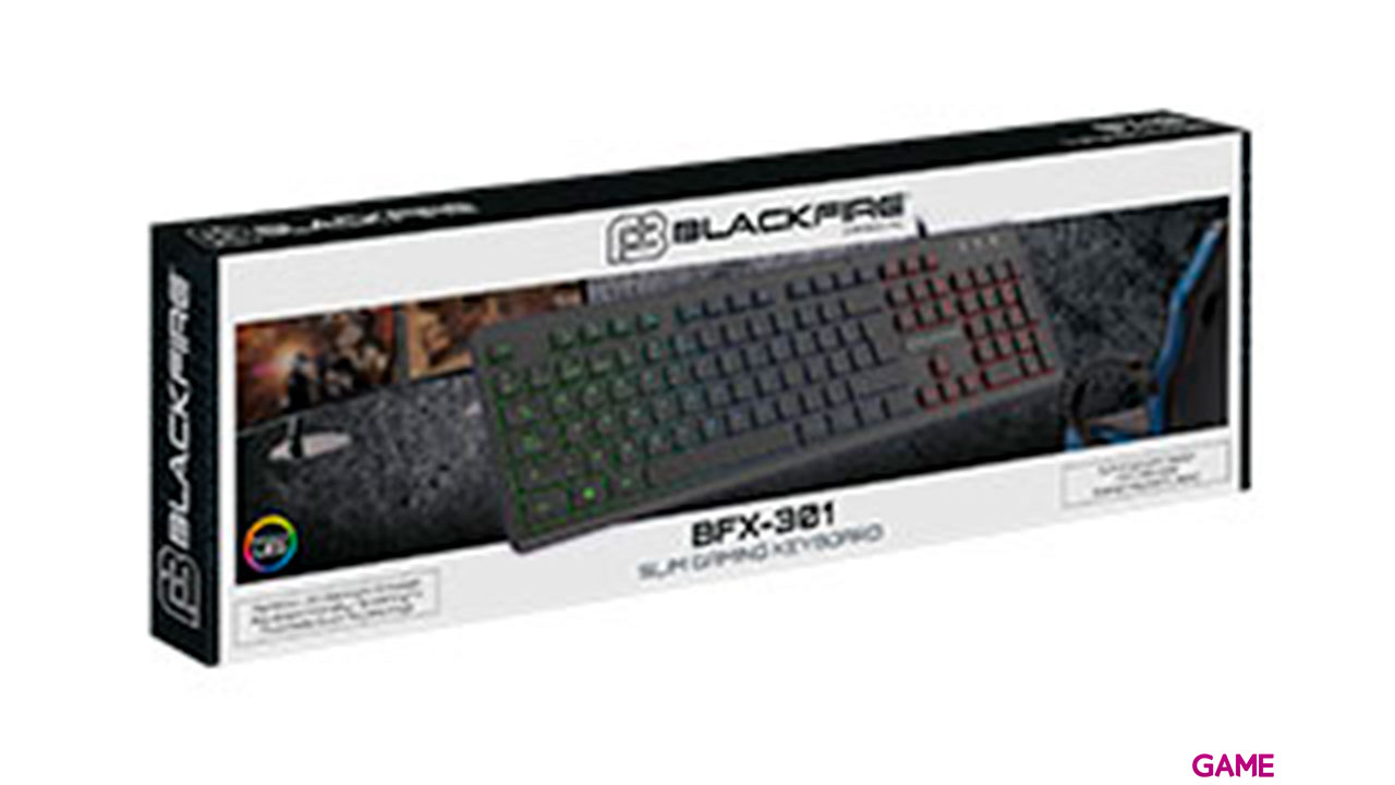 Teclado Gaming Slim Blackfire BFX-301 RGB-1