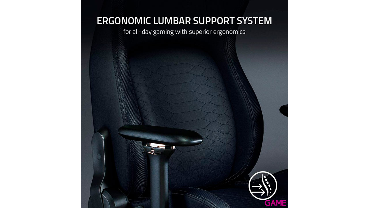 Razer Iskur Black - Silla Gaming-3