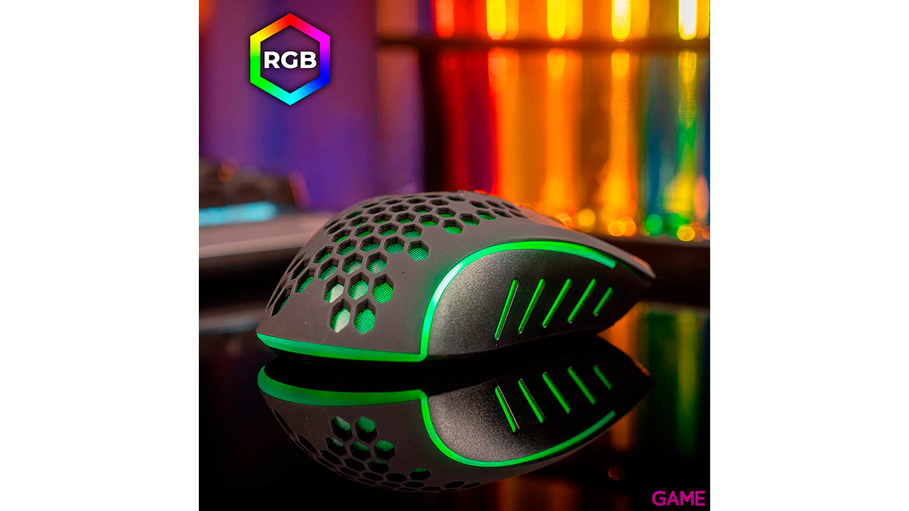 The G-Lab COMBO TUNGSTEN - Teclado + raton - wireless - RGB - PC-PS4-PS5 - Pack Perifericos-1