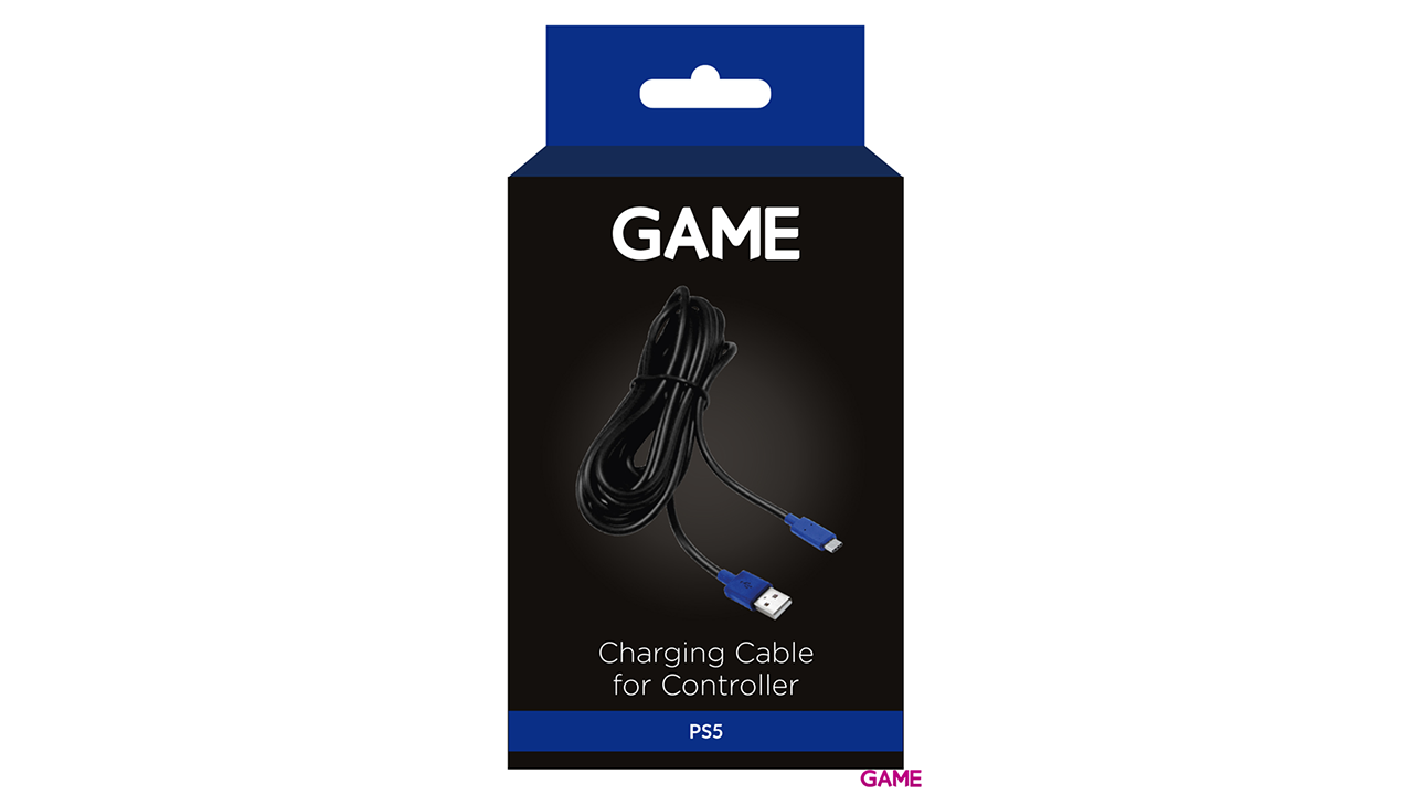 GAME GM768 Cable de carga USB-C para mando DualSense-0