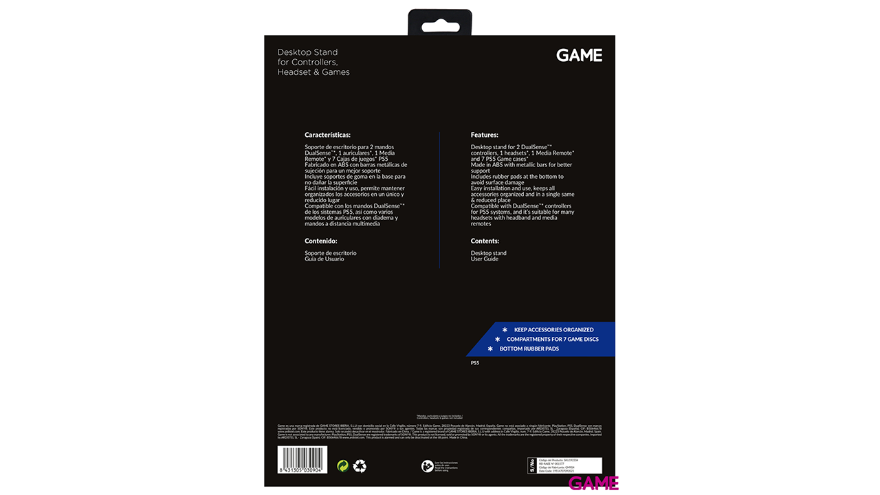 GAME GM904 Soporte de Escritorio Multifunción-1