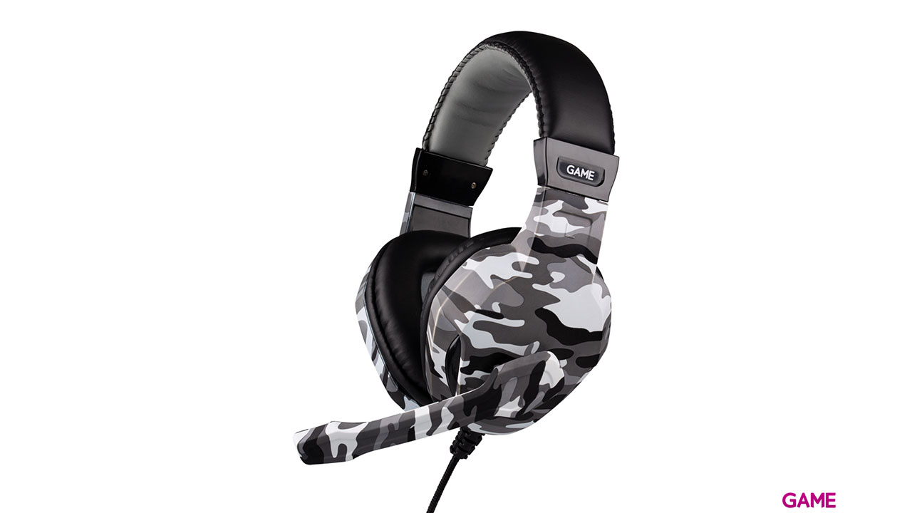 GAME PHX200 White Camo Auriculares Gaming-0