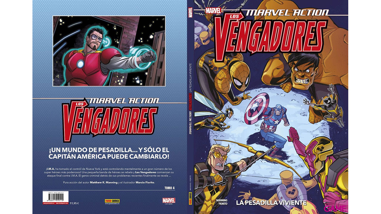 Marvel Action. Los Vengadores nº 4. La Pesadilla Viviente-0