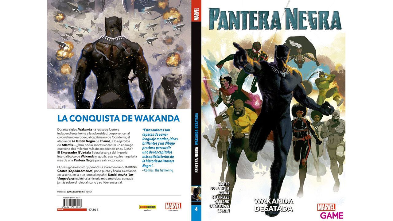 100% Marvel. Pantera Negra nº 4: Wakanda Desatada-0