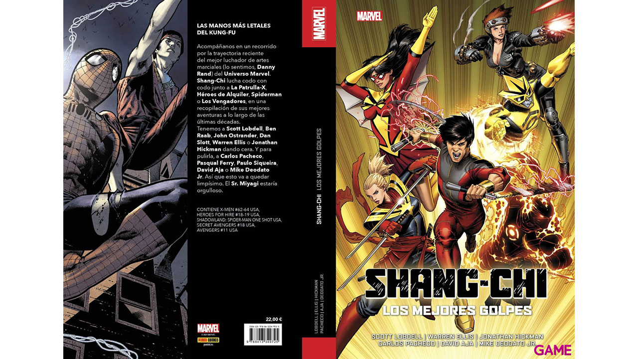 100% Marvel HC. Shang-Chi: Los Mejores Golpes-0