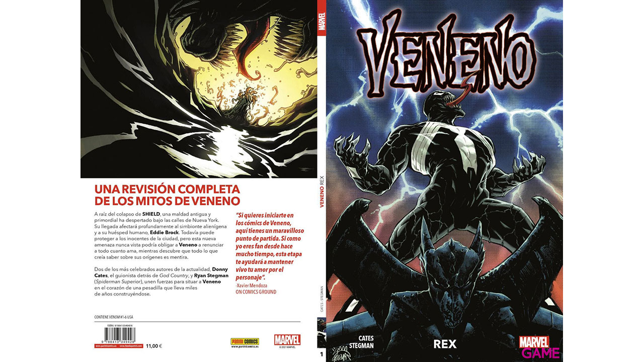 Marvel Premiere. Veneno nº 1: Rex-1