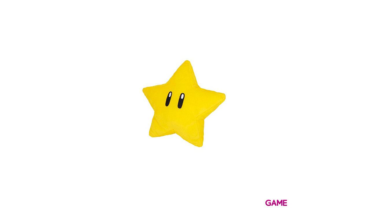 Peluche Super Mario: Super Estrella 18cm-2