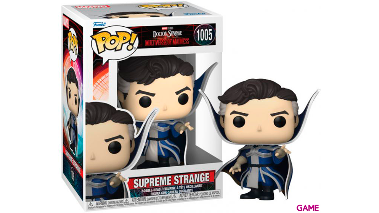 Figura POP Doctor Strange: En el multiverso de la locura Supreme Strange-1