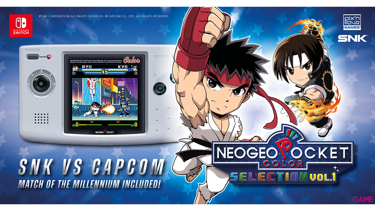 NeoGeo Pocket Color Selection Vol. 1-3
