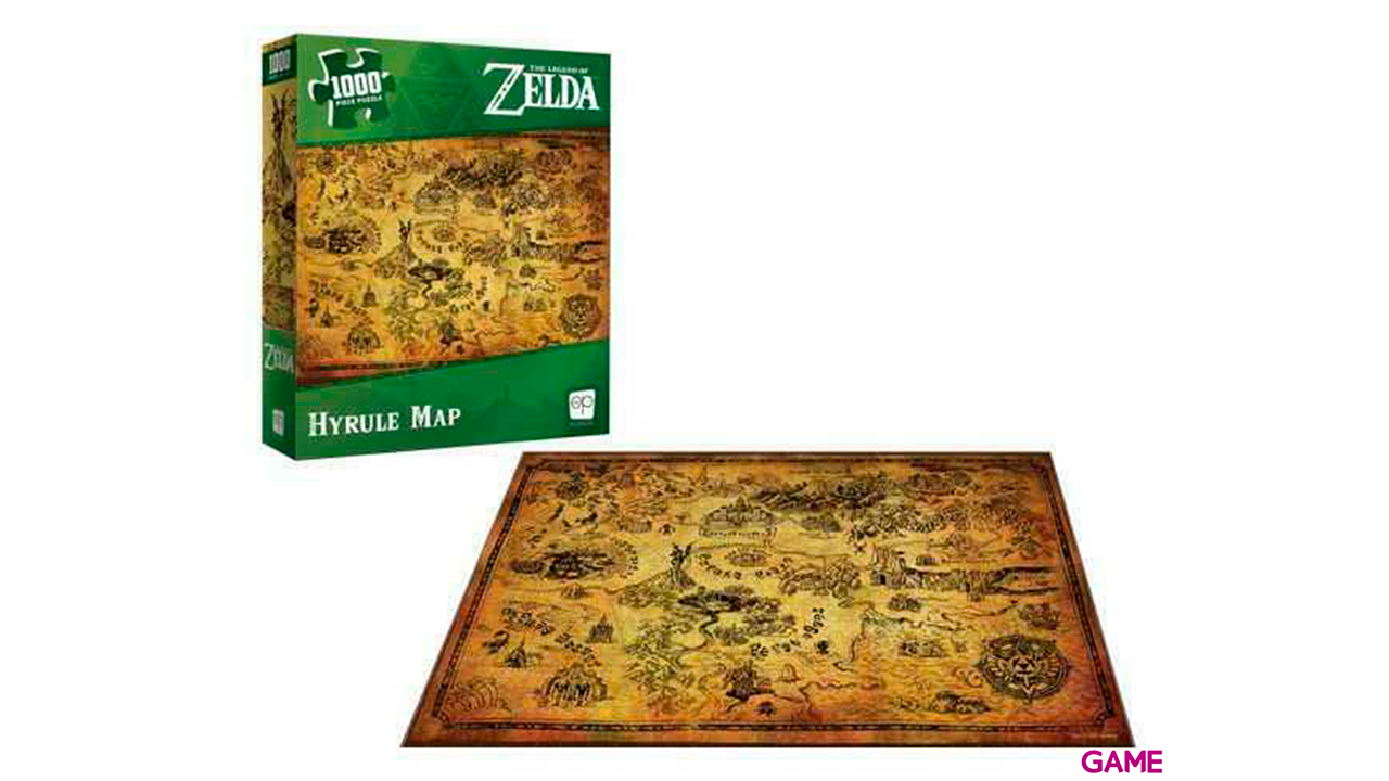 Puzle The Legend of Zelda: Mapa de Hyrule 1.000 piezas-1