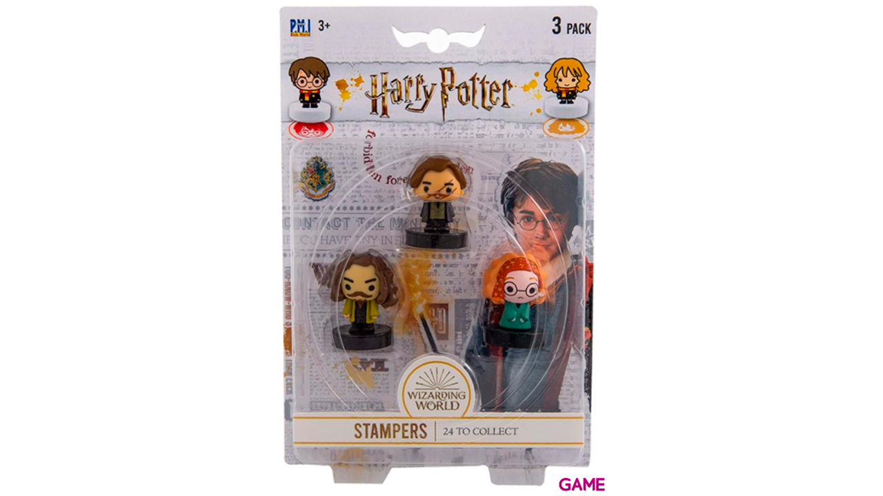 Pack de 3 Figuras con Sello Harry Potter-1