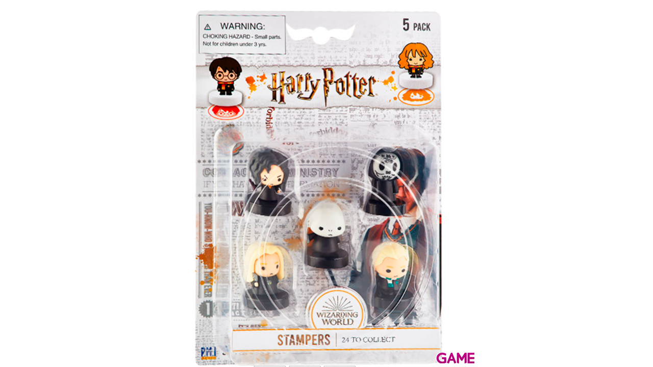 Pack de 5 Figuras con Sello Harry Potter-0