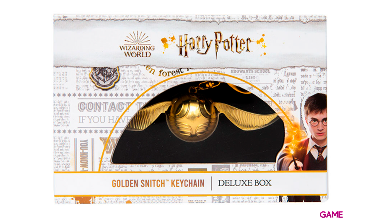 Llavero Harry Potter: Snitch Dorado-1