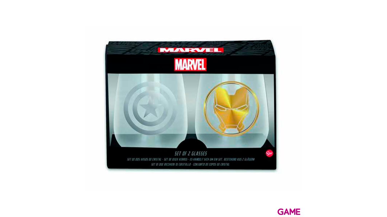 Set de Vasos Marvel 510ml-0