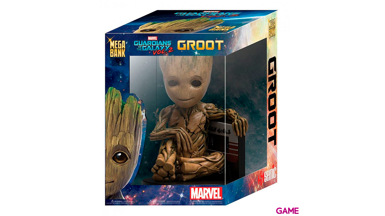 Hucha Marvel: Groot con Cassette 20cm-1
