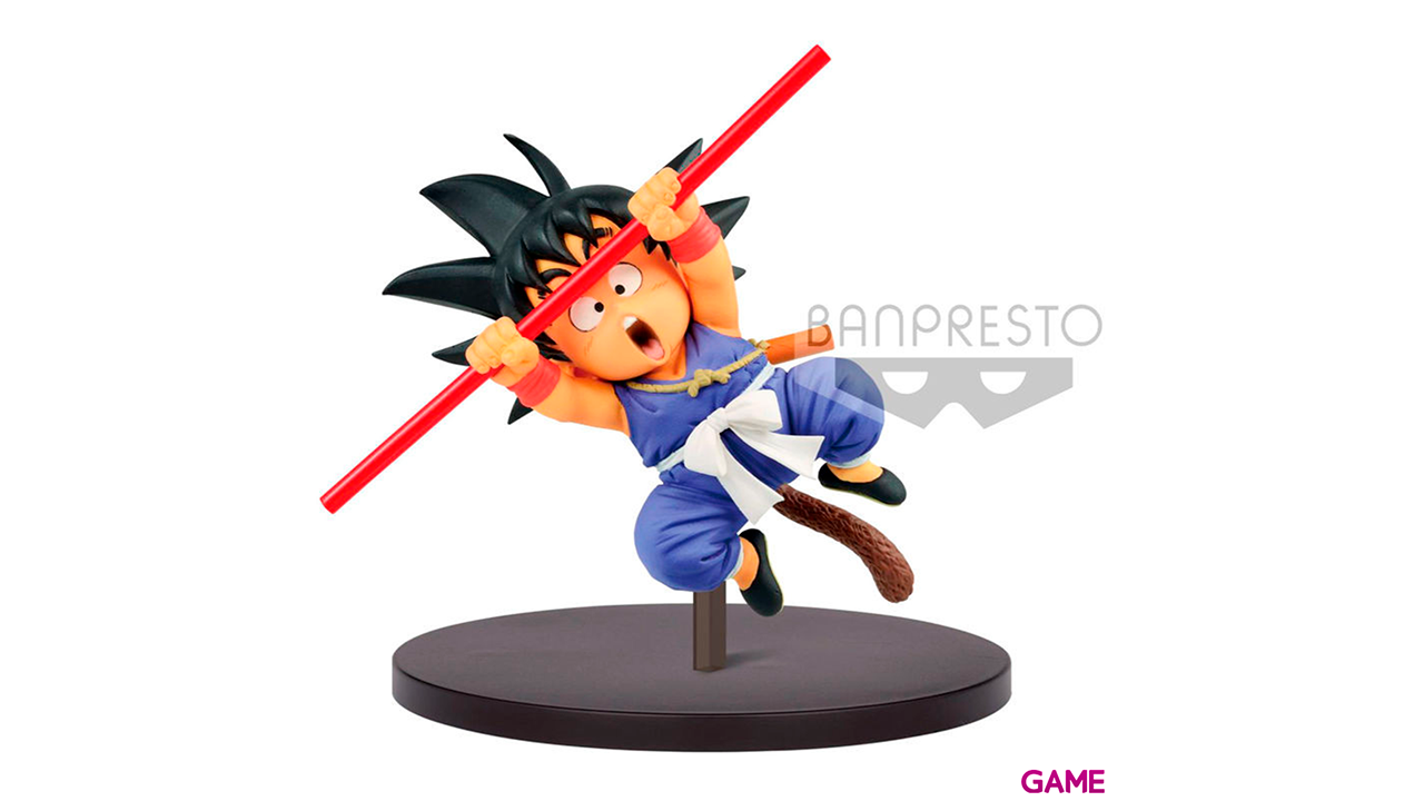 Estatua Banpresto: Son Goku con Bastón 20cm-0