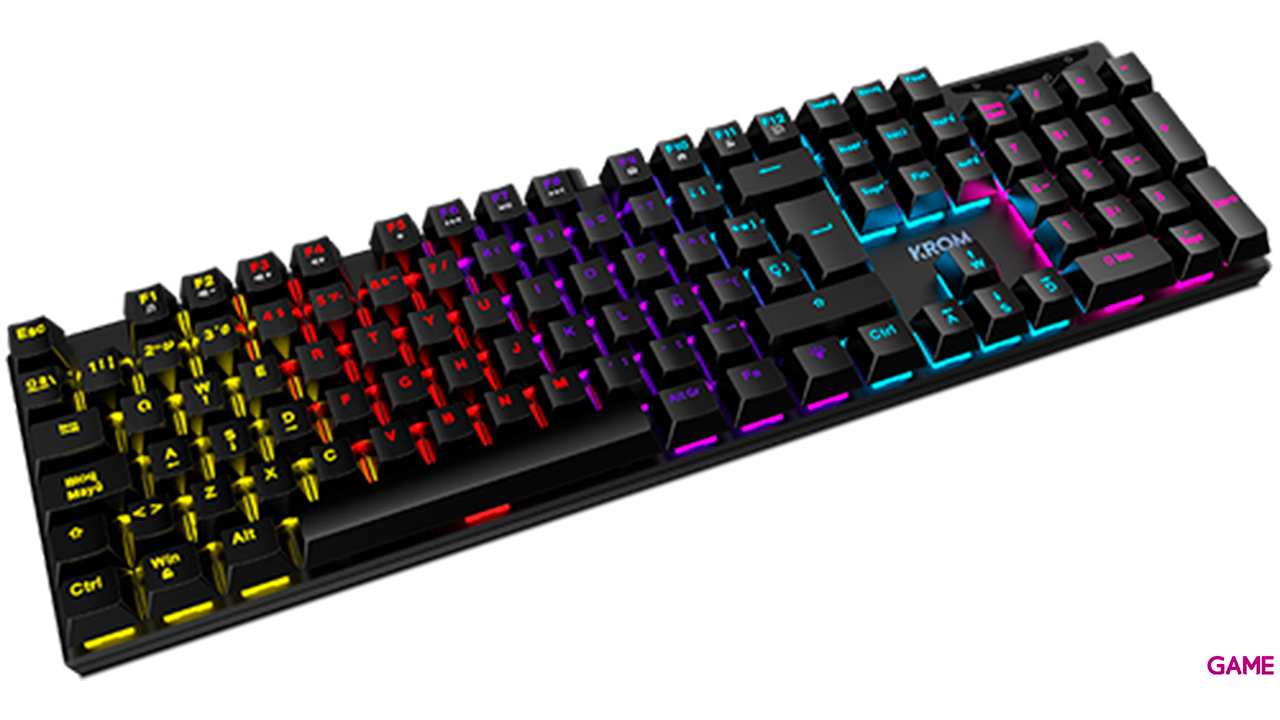 KROM Kasic mechanical rainbow - Teclado Gaming-2
