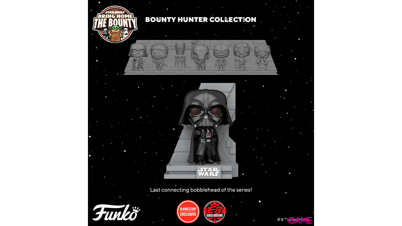 Figura POP Deluxe Star Wars Bounty Hunter: Darth Vader-1