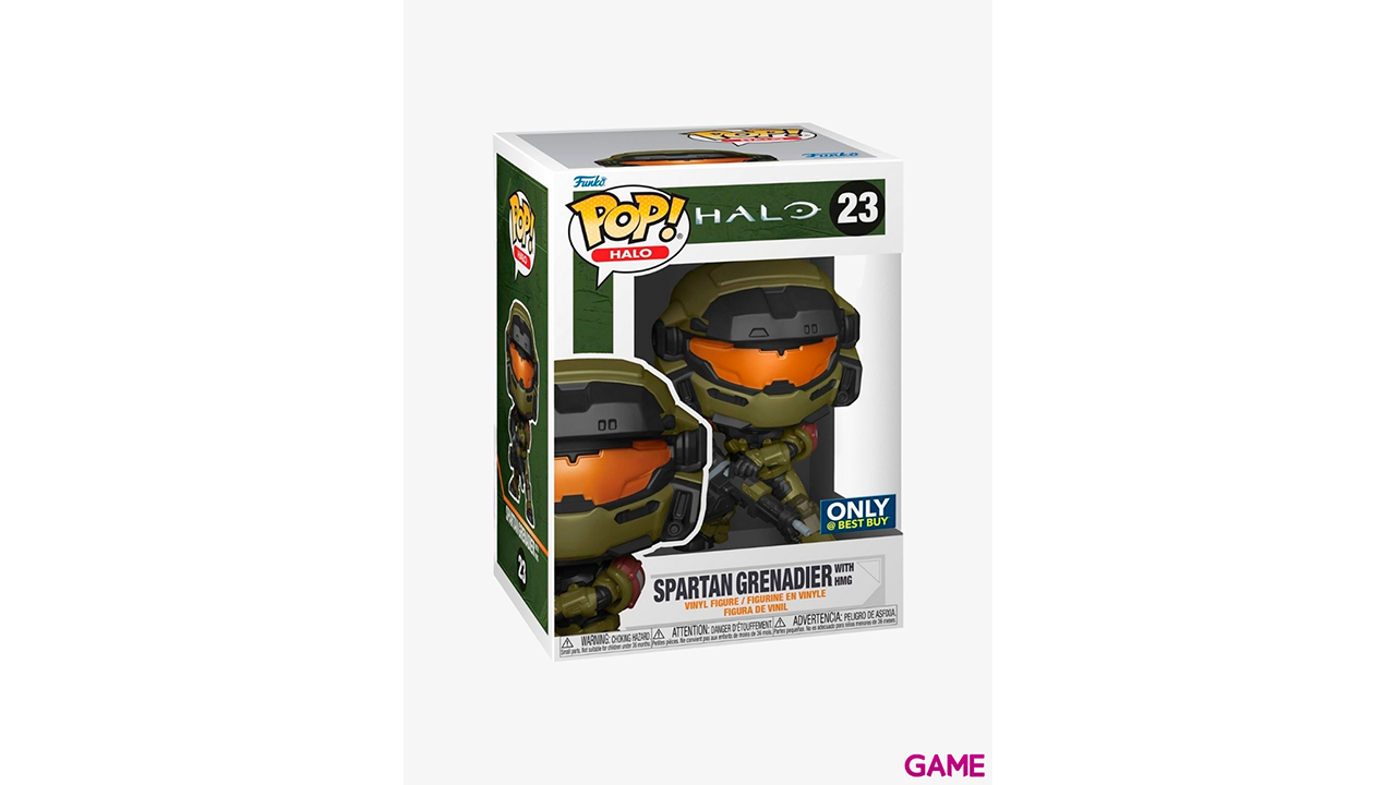 Figura POP Halo Infinite: Spartan Grenadier con HMG-0