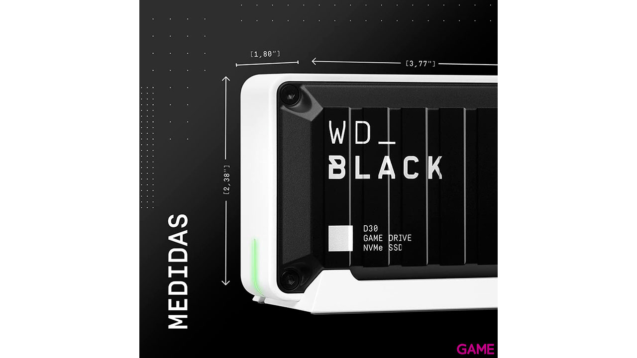 Western Digital Black D30 500GB SSD for Xbox - Disco duro Externo-0