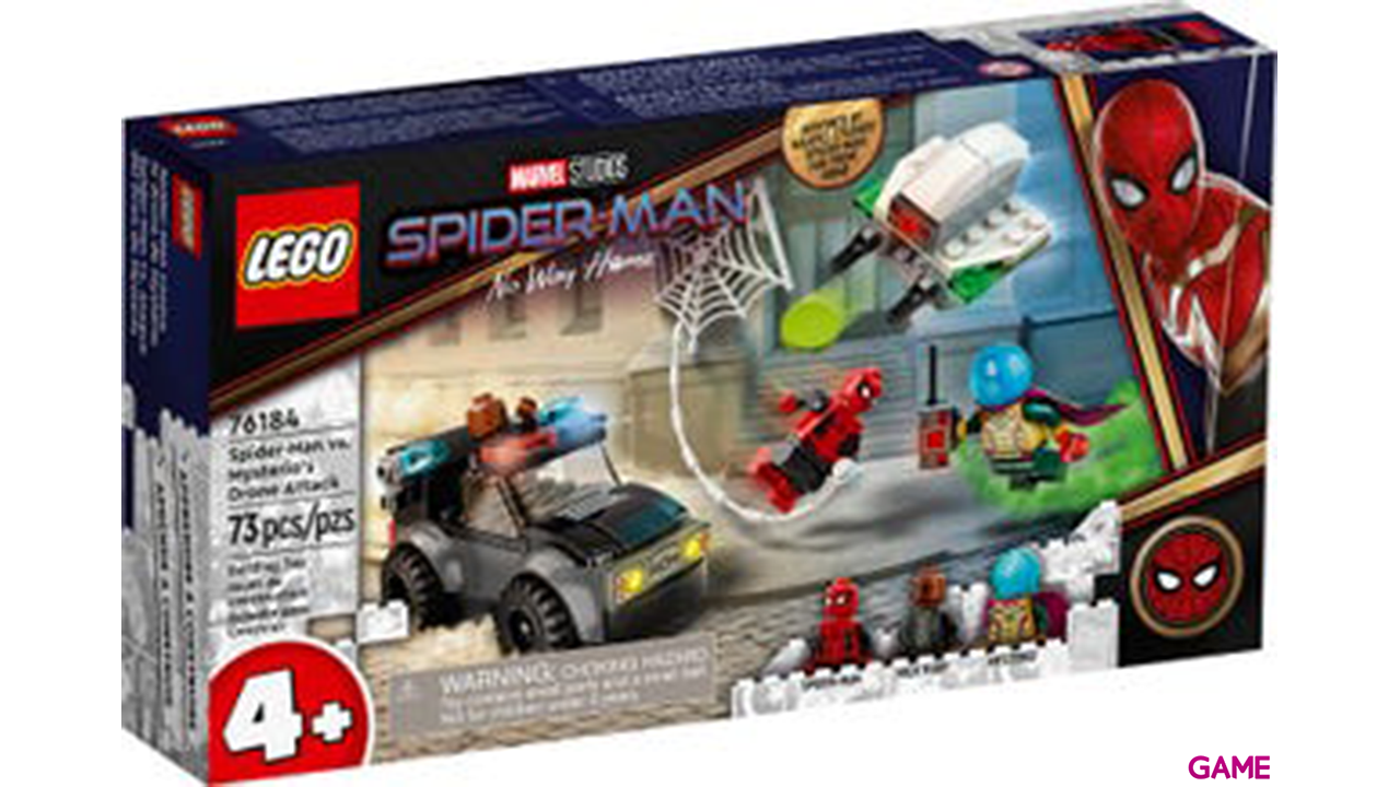 LEGO Marvel Spider-Man: Ataque del Dron de Mysterio 76184-4