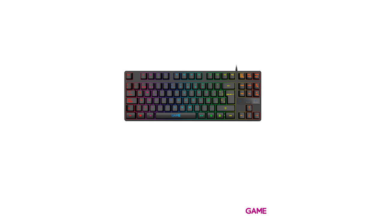 GAME KX322 TKL RGB Gaming Keyboard - Teclado Gaming-0
