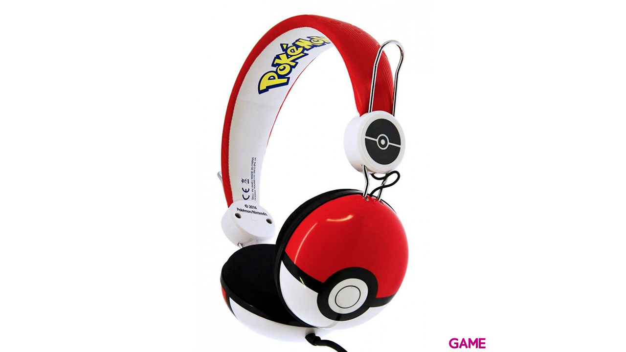 Auriculares OTL Pokémon Pokeball-3